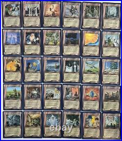 Middle Earth CCG The Wizards Complete Blue Border Set MINT MECCG LOTR (B)