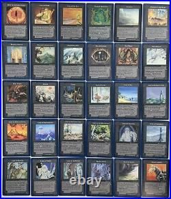 Middle Earth CCG The Wizards Complete Blue Border Set MINT MECCG LOTR (B)