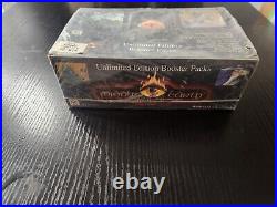 Middle Earth CCG The Wizards Unlimited Edition Booster Box With 36 Packs As Is