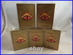 Middle Earth Ccg, The Lidless Eye Complete Set Of All 5 Starter Decks