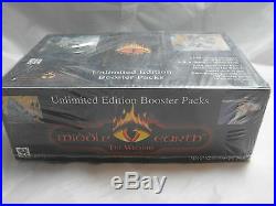 Middle Earth Ccg, Unlimited Premiere Sealed Booster Box Of 36 Packs