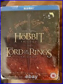 Middle Earth Collection Hobbit Lord Of The Rings Extended (Blu-ray)