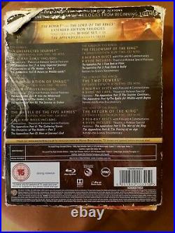 Middle Earth Collection Hobbit Lord Of The Rings Extended (Blu-ray)