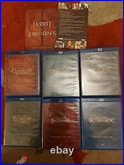 Middle Earth Collection Hobbit Lord Of The Rings Extended (Blu-ray)