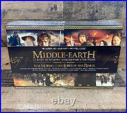 Middle Earth LOTR 6Film Ultimate Collector's Set 4K Ultra HD + Blu-ray + Digital