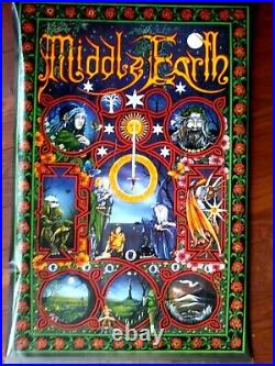 Middle Earth Lord Of The Rings Hobbit Pracownik Poster Vintage Original, Nm-mint