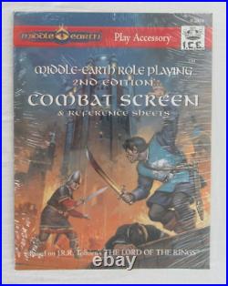 Middle Earth MERP 2nd Edition Combat Screen #2004 I. C. E. 1993 SEALED LOTR RPG
