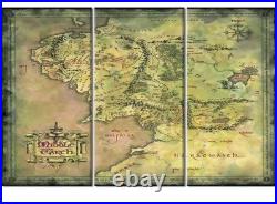 Middle Earth Map Lord of The Rings Map Map of Middle Earth Lord of The Rings