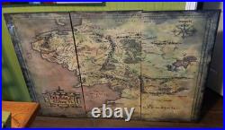 Middle Earth Map Lord of The Rings Map Map of Middle Earth Lord of The Rings
