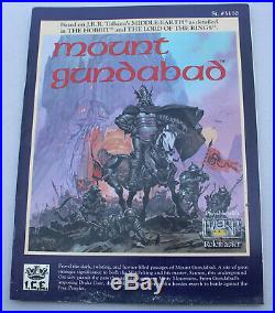 Middle Earth Mount Gundabad MERP LOTR Roleplaying Campaign Module #3110 with Map