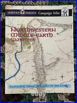 Middle Earth RPG Campaign Atlas NE Middle-Earth Gazetteer 4002