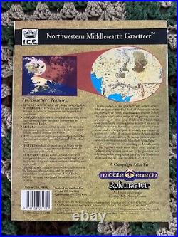 Middle Earth RPG Campaign Atlas NE Middle-Earth Gazetteer 4002