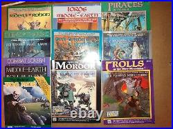 Middle Earth Roleplay (MERPS) Box Set (1986) + 9 Supplements