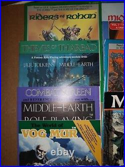 Middle Earth Roleplay (MERPS) Box Set (1986) + 9 Supplements