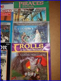 Middle Earth Roleplay (MERPS) Box Set (1986) + 9 Supplements