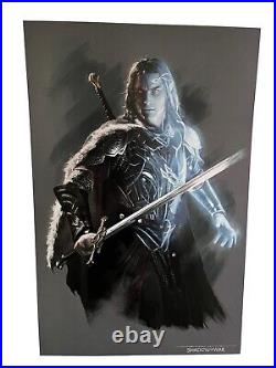 Middle Earth Shadow of War Bright Lord Concept Limited Print 159/500