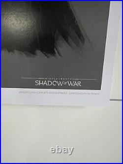 Middle Earth Shadow of War Bright Lord Concept Limited Print 159/500