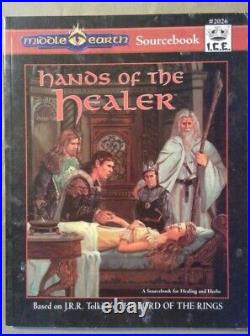 Middle Earth Source Book'Hands of the Healer' #2026 by ICE MERP Nice Shape