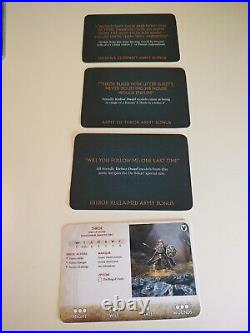 Middle Earth Strategy Battle Game Dwarf Army Cards