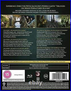 Middle Earth The Hobbit & Lord Of The Rings 6 Film Extended Editions Blu Ray