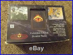 Middle Earth The Wizards 33 Sealed Packs of 15 cards per pack (1995)