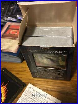 Middle Earth The Wizards Decks The Dragons 800+ Cards Lot
