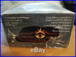 Middle Earth The Wizards Limited Edition Booster Box factory sealed 1 owner 1995