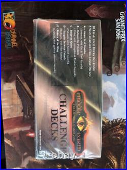 Middle Earth The Wizards Sealed Challenge Decks Box Complete LOTR CCG English