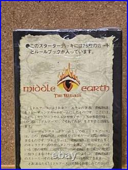 Middle Earth The Wizards The Lord of the Rings 76 Trading Cards Sealed Japanese