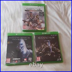 Middle-Earth Xbox One Collection Shadow of Mordor Shadow of War