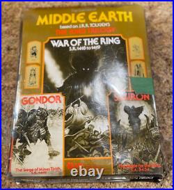 Middle Earth based on JRR Tolkein's The Ring Trilogy Strategy Game Fair/VG