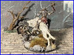 Middle-earth the Hobbit Sbg Armoured Azog Mounted On White Warg Conversion