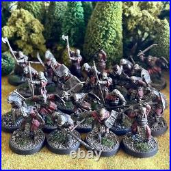 Mordor Orcs 24 Painted Miniatures Hobgoblin Warrior Bandit Middle-Earth