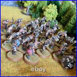 Mordor Orcs 24 Painted Miniatures Hobgoblin Warrior Bandit Middle-Earth