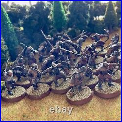 Mordor Orcs 24 Painted Miniatures Hobgoblin Warrior Bandit Middle-Earth