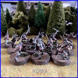 Moria Goblin Warriors 12 Painted Miniatures Bandit Raider Middle-Earth