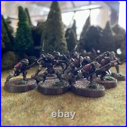 Moria Goblin Warriors 12 Painted Miniatures Bandit Raider Middle-Earth