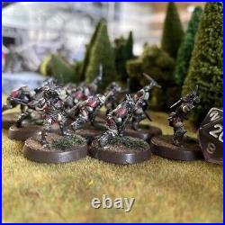 Moria Goblin Warriors 12 Painted Miniatures Bandit Raider Middle-Earth