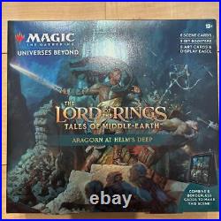 Mtg Lord Of The Rings Lore Middle Earth Scene Box Aragon