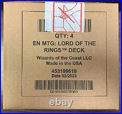 Mtg Magic Lord Of The Rings Tales Of Middle Earth Commander 4 Deck Set