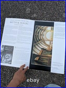 Myth and Magic Poster Collection John Howe LOTR Middle Earth Tolkien Art