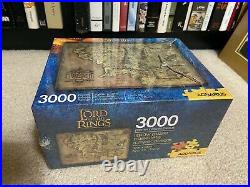 NEW! (#BOX DAMAGE) Lord Of the Rings 3000 Piece Puzzle AQUARIUS middle earth