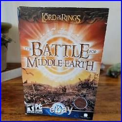 NEW SEALED Lord of the Rings The Battle for Middle Earth NTSC PC Game RARE