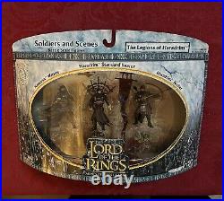 NOS Lord of The Rings Armies of Middle Earth 13 NIP With25 Figures Lot 2003-004