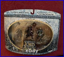 NOS Lord of The Rings Armies of Middle Earth 13 NIP With25 Figures Lot 2003-004