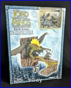 New! BRIDGE AT KHAZAD-DUM WITH BALROG Lord of the Rings Armies of Middle-Earth