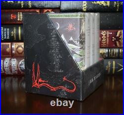 New Hobbit Lord of the Rings Middle-Earth Treasury by Tolkien Box Hardcover Gift