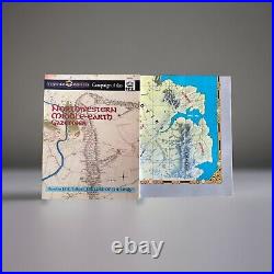 Northwestern Middle Earth Gazetteer Campaign Atlas ICE 4002 MERP & Map Lotr 1st