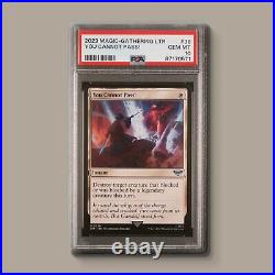 PSA 10 GEM MTG You Cannot Pass! The Lord of the Rings Tales of Middle-earth 38