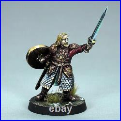 Painted Theoden Miniature DnD TLOTR Middle Earth Paladin Warrior shield sword gw